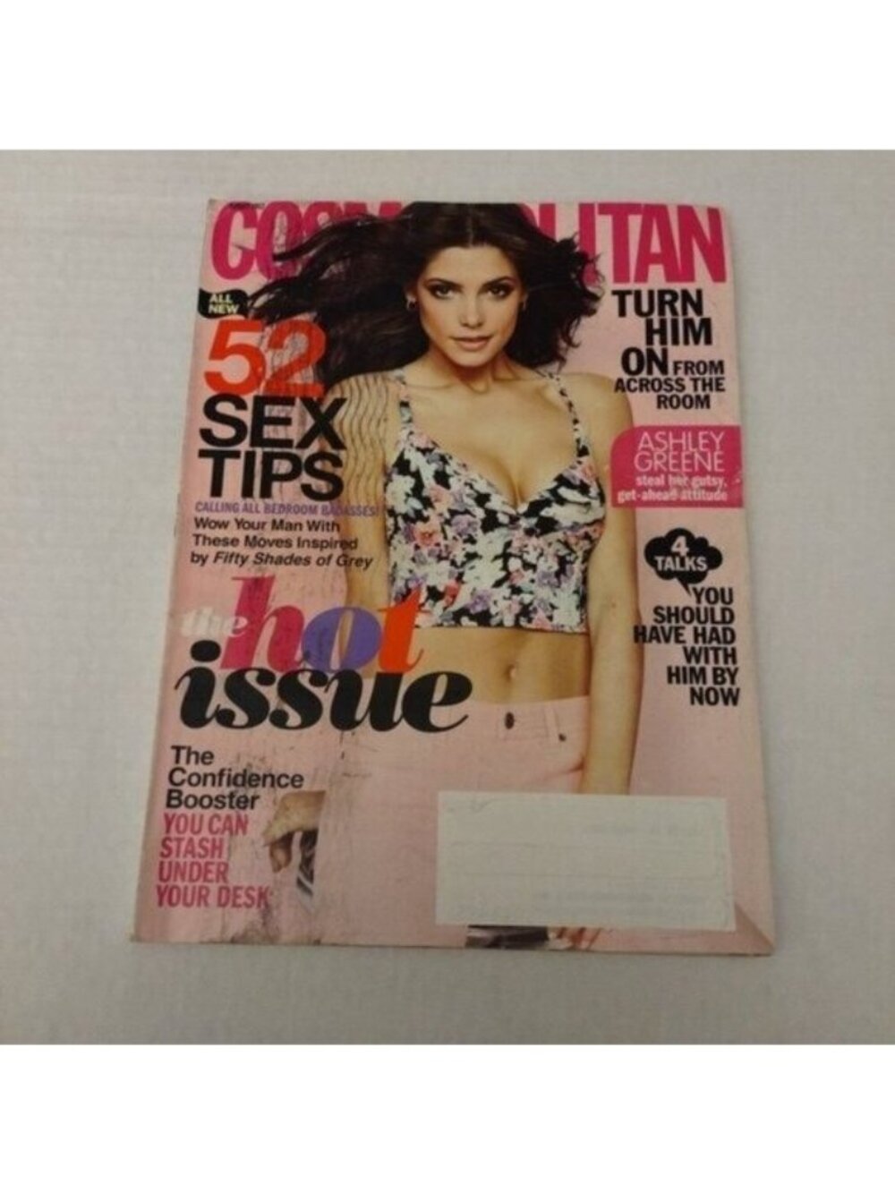 Cosmopolitan Magazine-"ASHLEY GREENE"- AUGUST 2012-VINTAGE